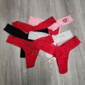 Vintage Victoria's Secret The Lace Thong Bundle